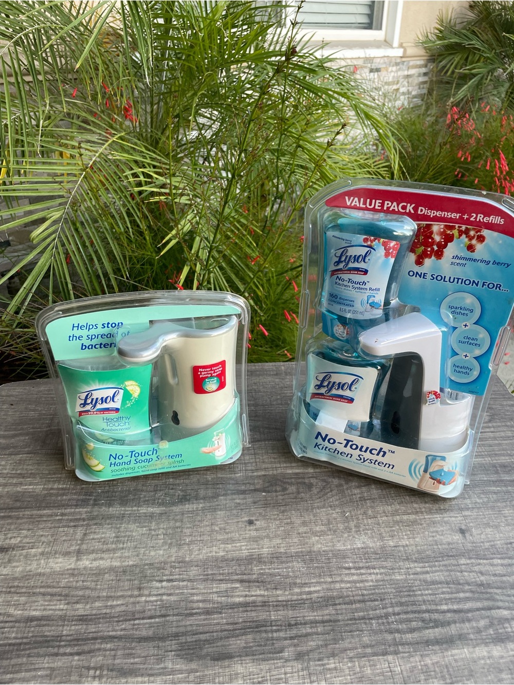 Lysol No Touch Kitchen & Hand Soap System Bundle- new sealed